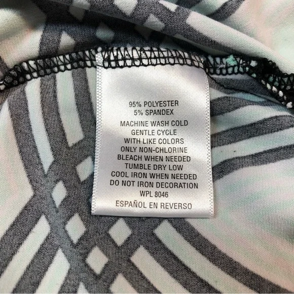 JM Collection Women’s Boho Style Tunic Grommet Trim neck & sleeve size small - Picture 5 of 5